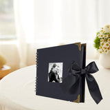 Maxbell Scrapbook Album Supplies Multifunctional for Wedding Anniversary Baby Shower Black