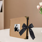 Maxbell Scrapbook Album Supplies Multifunctional for Wedding Anniversary Baby Shower Brown