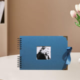 Maxbell Scrapbook Album Supplies Multifunctional for Wedding Anniversary Baby Shower Blue