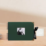 Maxbell Scrapbook Album Supplies Multifunctional for Wedding Anniversary Baby Shower Dark Green