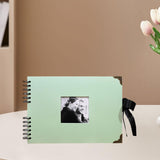 Maxbell Scrapbook Album Supplies Multifunctional for Wedding Anniversary Baby Shower Light Green