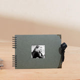 Maxbell Scrapbook Album Supplies Multifunctional for Wedding Anniversary Baby Shower Gray