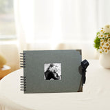 Maxbell Scrapbook Album Supplies Multifunctional for Wedding Anniversary Baby Shower Gray