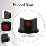 Maxbell 20Pcs Spray Paint Nozzles Spray Bottle Nozzles for Furniture Refinishing Art Black