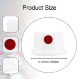 Maxbell 20Pcs Spray Paint Nozzles Spray Bottle Nozzles for Furniture Refinishing Art White