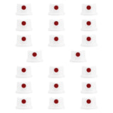 Maxbell 20Pcs Spray Paint Nozzles Spray Bottle Nozzles for Furniture Refinishing Art White