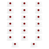 Maxbell 20Pcs Spray Paint Nozzles Spray Bottle Nozzles for Furniture Refinishing Art White