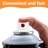 Maxbell 20Pcs Spray Paint Nozzles Spray Bottle Nozzles for Furniture Refinishing Art White