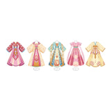 Maxbell Chinese Ancient Clothes Material Kit Handmade Gift Chinese Traditional Dress 3 Mannequins