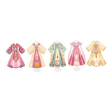 Maxbell Chinese Ancient Clothes Material Kit Handmade Gift Chinese Traditional Dress 3 Mannequins