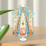 Maxbell Chinese Ancient Clothes Material Kit Handmade Gift Chinese Traditional Dress 5 Mannequins