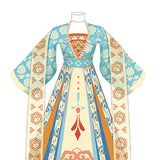 Maxbell Chinese Ancient Clothes Material Kit Handmade Gift Chinese Traditional Dress 5 Mannequins 1 Doll