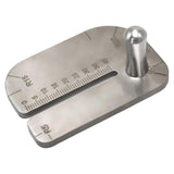 Maxbell Leather Stitching Punch Aid Plate Easy to Use Pulling Aid Sturdy Accessories