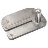 Maxbell Leather Stitching Punch Aid Plate Easy to Use Pulling Aid Sturdy Accessories