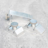 Maxbell Hand Sanding Block Edge Grinding Polishing Tool for Wood Furniture Finishing 80x26x30mm