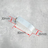 Maxbell Hand Sanding Block Edge Grinding Polishing Tool for Wood Furniture Finishing 80x26x30mm