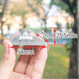 Maxbell Hand Sanding Block Edge Grinding Polishing Tool for Wood Furniture Finishing 38x26mm