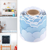 Maxbell Cloud Bulletin Board Border Kindergarten Ornament for Store Classroom Window