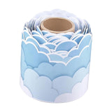 Maxbell Cloud Bulletin Board Border Kindergarten Ornament for Store Classroom Window