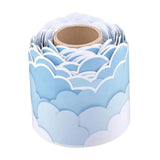 Maxbell Cloud Bulletin Board Border Kindergarten Ornament for Store Classroom Window