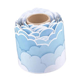 Maxbell Cloud Bulletin Board Border Kindergarten Ornament for Store Classroom Window