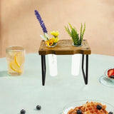 Maxbell Hydroponic Planter Table Decorative Glass Vase for Center Table Country Home