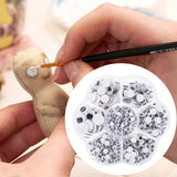 Maxbell 820x Wiggle Googly Eyes Self Sticky for Decoration Crafts Making Handicrafts