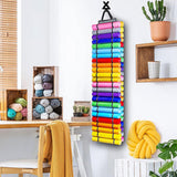Maxbell Vinyl Roll Holder Hanging Roll Support Holder for Craft Supplies Closet Wall