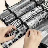 Maxbell Vinyl Roll Holder Hanging Roll Support Holder for Craft Supplies Closet Wall