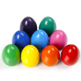Maxbell 9 Colors Egg Crayons Washable Educational Toys for Boys Girls Kids Preschool