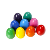 Maxbell 9 Colors Egg Crayons Washable Educational Toys for Boys Girls Kids Preschool