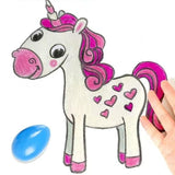 Maxbell 9 Colors Egg Crayons Washable Educational Toys for Boys Girls Kids Preschool