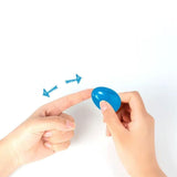 Maxbell 9 Colors Egg Crayons Washable Educational Toys for Boys Girls Kids Preschool