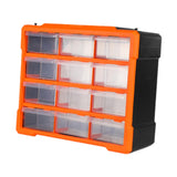 Maxbell Tool Parts Organizer Sturdy Desktop Storage Box for Art Craft Home Room Nuts