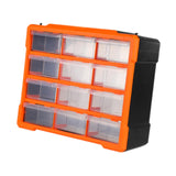 Maxbell Tool Parts Organizer Sturdy Desktop Storage Box for Art Craft Home Room Nuts