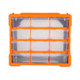 Maxbell Tool Parts Organizer Sturdy Desktop Storage Box for Art Craft Home Room Nuts