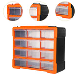 Maxbell Tool Parts Organizer Sturdy Desktop Storage Box for Art Craft Home Room Nuts