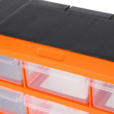Maxbell Tool Parts Organizer Sturdy Desktop Storage Box for Art Craft Home Room Nuts