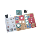 Maxbell 3D Wooden Puzzle Jewelry Box Music Box Building Kit for Age 14+ Adults Teens Canon