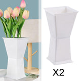 Maxbell 2x Flower Arrangement Bases Floral Fixing Base for Party Wedding Flower Shop Large