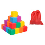 Maxbell Counting Sorting Cube Blocks Math Toy Stacking Toy for Homeschooling Daycare 3cm 30pcs