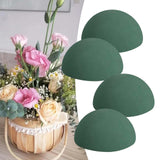 Maxbell 4 Pieces Floral Foam Rounds Portable for Birthday Themed Party Bridal Shower
