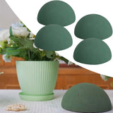 Maxbell 4 Pieces Floral Foam Rounds Portable for Birthday Themed Party Bridal Shower