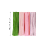 Maxbell Pipe Cleaners Craft Supplies Creative for Holiday Wedding Art Craft Projects Pink