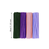 Maxbell Pipe Cleaners Craft Supplies Creative for Holiday Wedding Art Craft Projects Purple