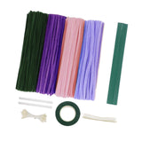 Maxbell Pipe Cleaners Craft Supplies Creative for Holiday Wedding Art Craft Projects Purple