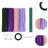 Maxbell Pipe Cleaners Craft Supplies Creative for Holiday Wedding Art Craft Projects Purple