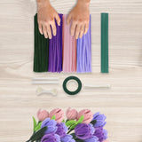Maxbell Pipe Cleaners Craft Supplies Creative for Holiday Wedding Art Craft Projects Purple
