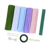 Maxbell Pipe Cleaners Craft Supplies Creative for Holiday Wedding Art Craft Projects Blue