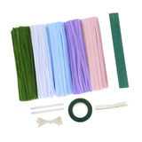 Maxbell Pipe Cleaners Craft Supplies Creative for Holiday Wedding Art Craft Projects Blue